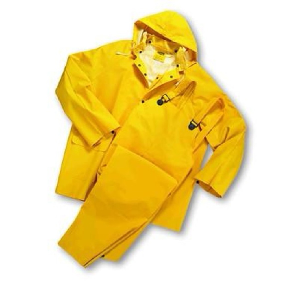Yellow Raincoat for Men